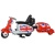 Oxford Diecast 76SC002 Scooter & Trailer Union Flag