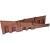 Metcalfe PO248 Tapered Retaining Wall In Red Brick Card Kit