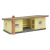 Bachmann Scenecraft 44-0160B Narrow Gauge Corrugated Station Brown and Cream