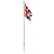Woodland Scenics JP5959 Medium Union Jack Flag Pole