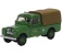 Oxford Diecast 76LAN2018 Land Rover Series II LWB Canvas Southdown