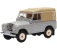 Oxford Diecast 76LR3S003 Land Rover Series III Canvas Mid Grey