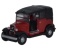 Oxford Diecast NAT004 Austin Low Loader Taxi Burgundy