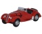 Oxford Diecast 76BM28002 BMW 328 Red