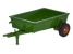 Oxford Diecast 76FARM005 Farm Trailer Green