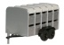 Oxford Diecast 76FARM001 Farm Livestock Trailer 1:76 Scale Diecast Model