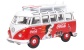 Oxford Diecast 76VWS008CC VW T1 Bus And Surfboards Coca Cola