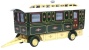 Oxford  Diecast 76scv002 1:76 Scale Showmans Caravan Green