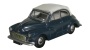 Oxford Diecast 76MMC004 Morris Minor in Traffic Blue/Pearl Grey