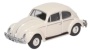 Oxford Diecast 76VWB008 VW Beetle Lotus White 1:76 Scale Diecast Model