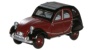 Oxford Diecast 76CT001 Citroen 2CV Charleston 1:76 Scale Diecast Model