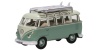Oxford Diecast 76VWS005 VW T1 Samba Bus Surfboards Turquoise Blue White