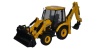1:76 scale diecast model Oxford Diecast JCB Eco Backhoe Loader